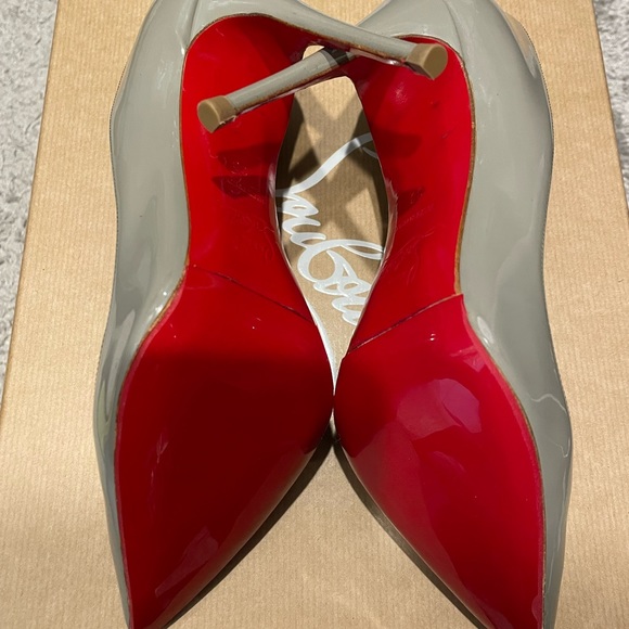 Christian Louboutin- Light Gray pumps - Picture 2 of 4